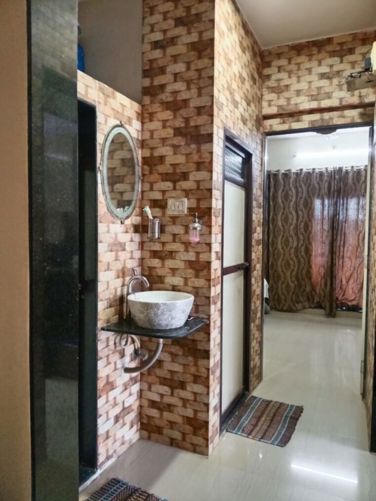 Bathroom, dev-land-ashoka 2 Bedroom 700 Sq.Ft. Apartment In Samata Nagar Thane 10656591