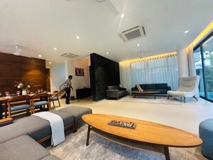 Living Room in 4 BHK Villa at Kune Village – for Sale