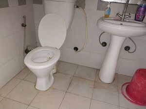 Bathroom in 2 BHK Apartment at Gaur City 2 - 14th Avenue, Sector 16c Greater Noida – for Rent