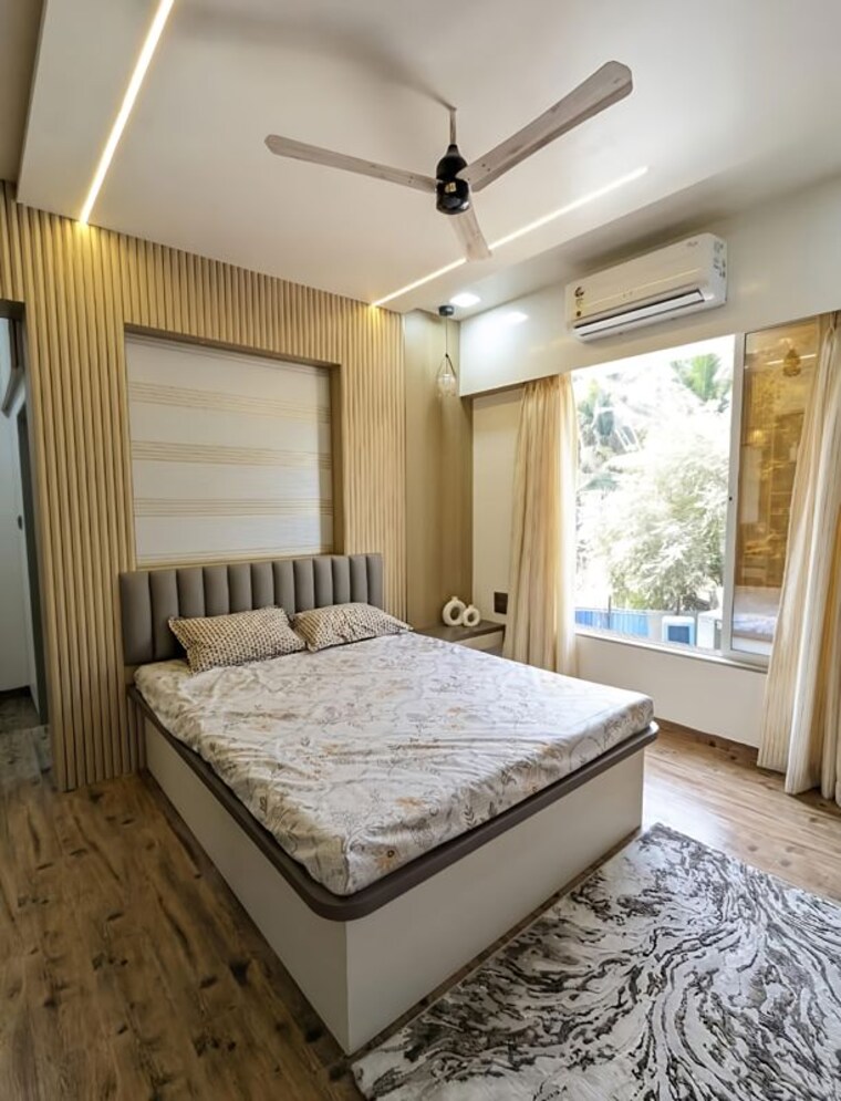 Bedroom, risland-the-icon-phase-3 3 Bedroom 1050 Sq.Ft. Apartment In Dhokali Thane 10656653
