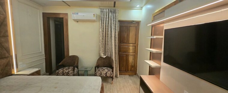 Living Room, nest-floor-ii 4 Bedroom 450 Sq.Yd. Builder Floor In Green Fields Colony Faridabad 10656648