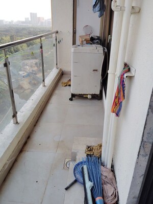 Balcony in 1 BHK Apartment at Conwood Astoria, Goregaon East – for Rent