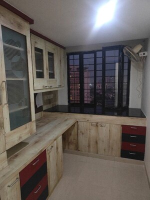 Balcony in 2.5 BHK Apartment at Siddhachal Apartment 8, Vasant Vihar – for Rent