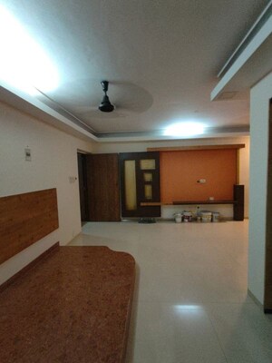 Living Room in 2.5 BHK Apartment at Siddhachal Apartment 8, Vasant Vihar – for Rent