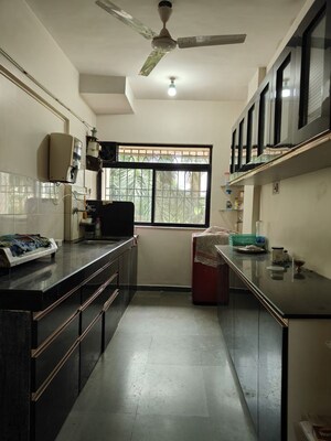 Kitchen in 2 BHK Apartment at Vijay Wimbledon Park, Vartak Nagar – for Rent