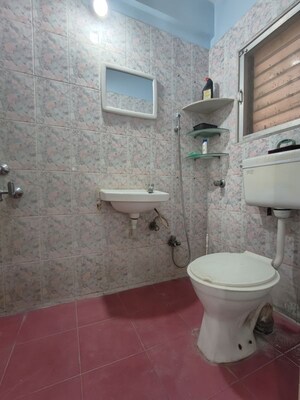 Bathroom in 2 BHK Apartment at Vijay Wimbledon Park, Vartak Nagar – for Rent