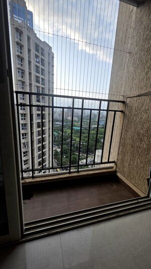 Balcony in 2 BHK Apartment at Vijay Orovia, Ghodbunder Road – for Rent