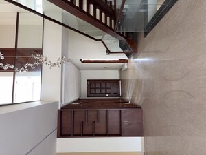 Staircase in 5 BHK Independent House at Aerocity – for Sale