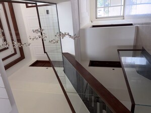 Staircase in 5 BHK Independent House at Aerocity – for Sale