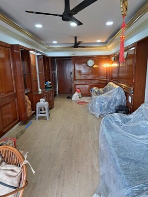 Living Room in 3 BHK Apartment at Meenakshi Apartment, Goregaon East – for Rent