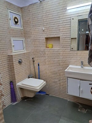 Bathroom in 3 BHK Apartment at Meenakshi Apartment, Goregaon East – for Rent