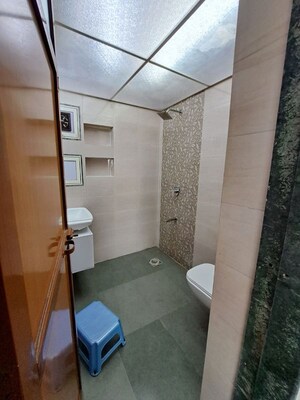 Bathroom in 3 BHK Apartment at Meenakshi Apartment, Goregaon East – for Rent