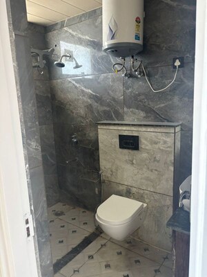 Bathroom in 3 BHK Builder Floor at Canal Road – for Rent