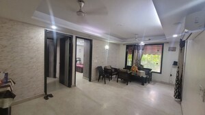 Living Room in 3 BHK Builder Floor at Rajouri Garden – for Rent
