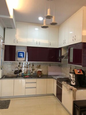 Kitchen in 3 BHK Apartment at Gaur Sportswood, Sector 79 – for Rent