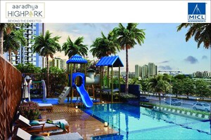 Swimming Pool in 2.5 BHK Apartment at MICL Aaradhya Highpark, Mira Road – for Rent