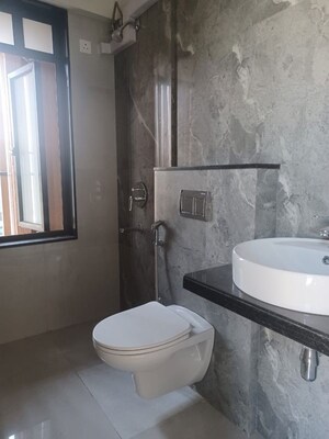 Bathroom in 2.5 BHK Apartment at MICL Aaradhya Highpark, Mira Road – for Rent