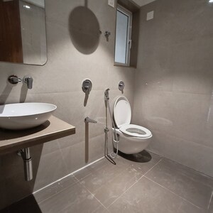 Bathroom in 2 BHK Apartment at Sonam Indradhanush, Kashigaon – for Rent