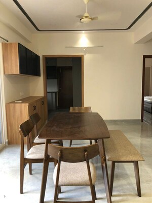 Dining area in 3 BHK Apartment at Aparna Towers, Kondapur – for Rent