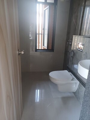 Bathroom in 1 BHK Apartment at MICL Aaradhya Parkwood, Mira Road – for Rent