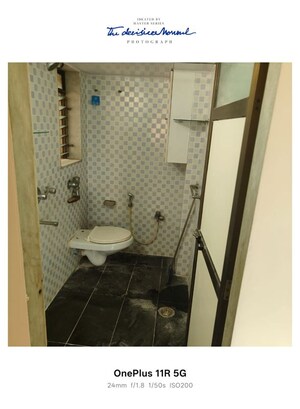 Bathroom in 1 BHK Apartment at Silver Square CHS Ltd, Santacruz East – for Rent