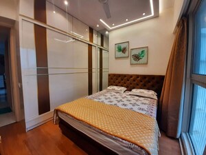 Bedroom in 4 BHK Apartment at Rajesh White City, Kandivali East – for Rent