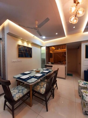 Bedroom in 4 BHK Apartment at Rajesh White City, Kandivali East – for Rent