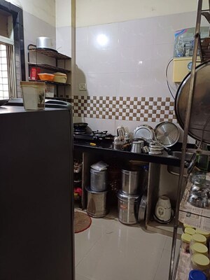 Kitchen in 1 BHK Apartment at Shakti Dham Apartments, Ghansoli – for Rent