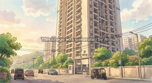  Apartment – Exterior View View at Nilje Gaon - for Sale