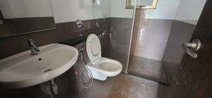 Bathroom in 3 BHK Apartment at Bhandari 43 Privet Drive, Balewadi – for Rent