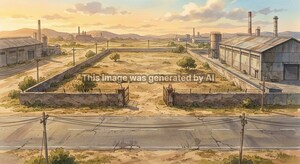 Industrial Plot – Exterior View View at Khushkhera - for Sale