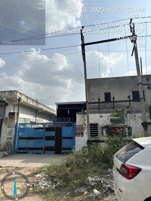 Industrial Plot – Exterior View View at Khushkhera - for Sale