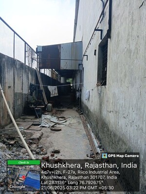  Industrial Plot – Exterior View View at Tijara - for Sale
