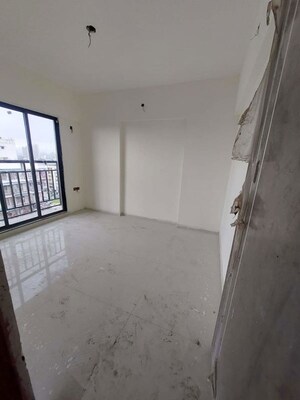 Bedroom in 1 BHK Apartment at Shakti Aura, Ghansoli – for Rent
