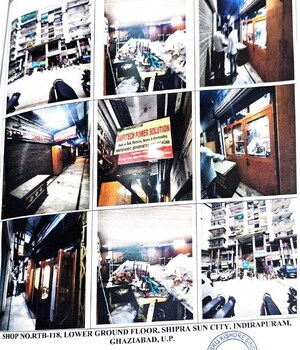  Shop – Exterior View View at Shipra Suncity - for Sale