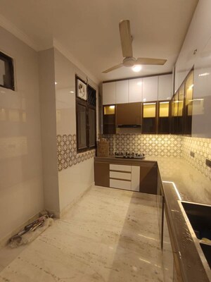 Kitchen in 3 BHK Builder Floor at Gulmohar Park – for Rent