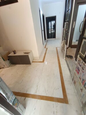 Living Room in 3 BHK Builder Floor at Gulmohar Park – for Rent