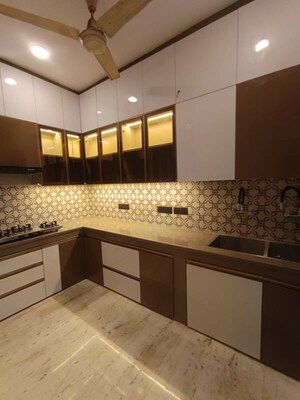 Kitchen in 3 BHK Builder Floor at Gulmohar Park – for Rent