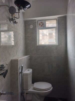 Bathroom in 1 BHK Apartment at AR Residency Panathur, Panathur – for Rent