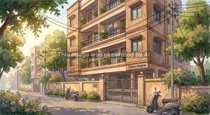  Apartment – Exterior View View at Kondhwa - for Sale