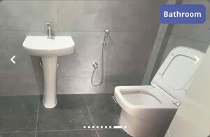 Bathroom in 3 BHK Apartment at Golden Arch Langford Garden, Langford Gardens – for Rent
