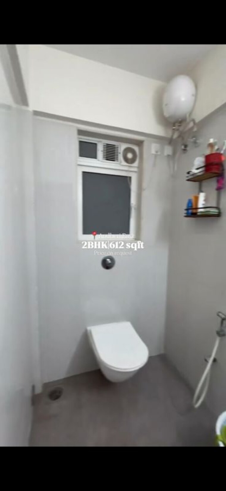 Attached Bathroom, romell-orbis 2 Bedroom 620 Sq.Ft. Apartment In Andheri East Mumbai 10657139