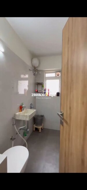 Bathroom in 2 BHK Apartment at Romell Orbis, Andheri East – for Sale