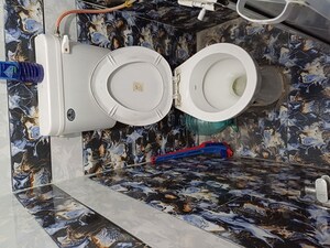 Bathroom in  Pg at Rabale – for Rent
