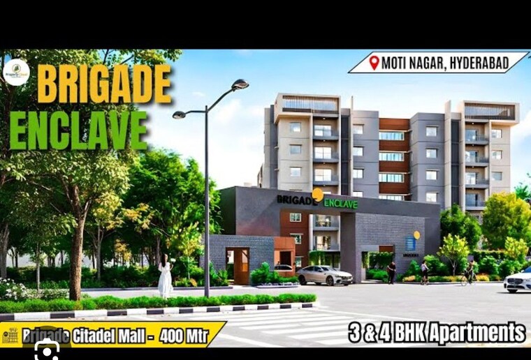 Exterior View, brigade-enclave 3 Bedroom 1868 Sq.Ft. Apartment In Erragadda Hyderabad 10657217
