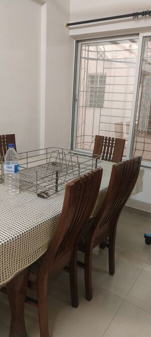 Dining area in 2 BHK Apartment at Rajveer Palace II, Pimple Saudagar – for Rent