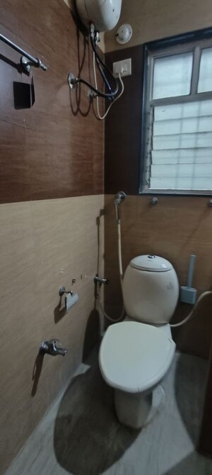 Bathroom in 2 BHK Apartment at Rajveer Palace II, Pimple Saudagar – for Rent