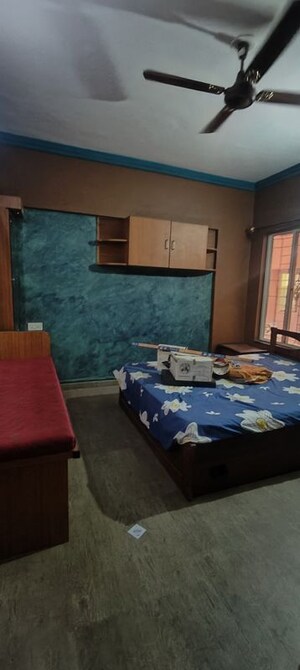 Master Bedroom in 2 BHK Apartment at Rajveer Palace II, Pimple Saudagar – for Rent