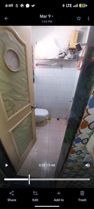 Bathroom in 2 BHK Apartment at National Sea Queen Plaza, Kopar Khairane – for Rent