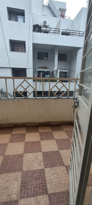 Balcony in 2 BHK Apartment at Sai Orchards Apartment, Pimple Saudagar – for Rent